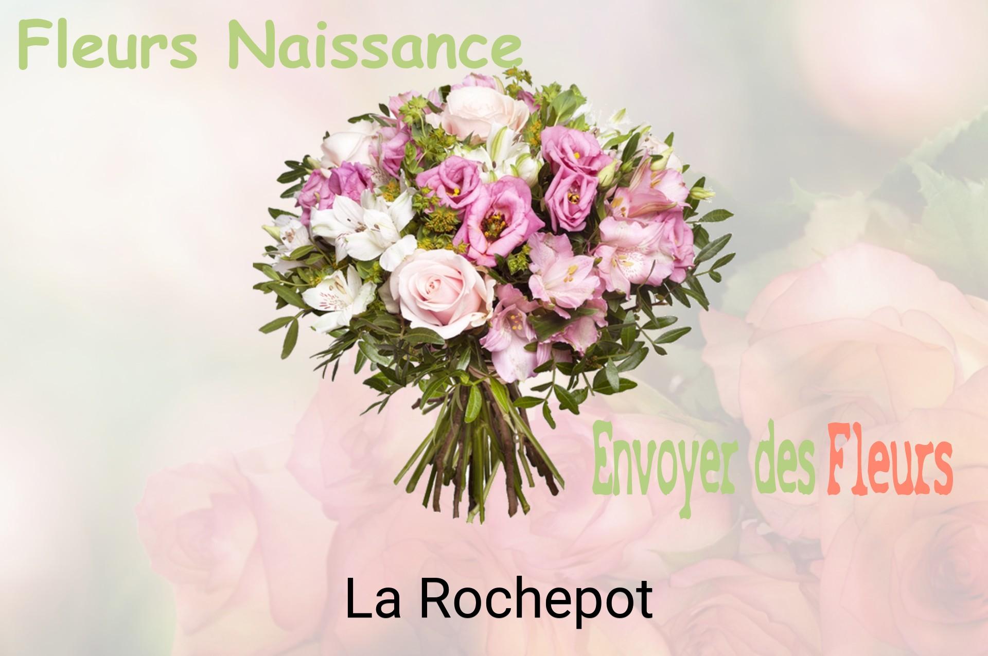 Bouquet de fleurs de naissance livré à La Rochepot