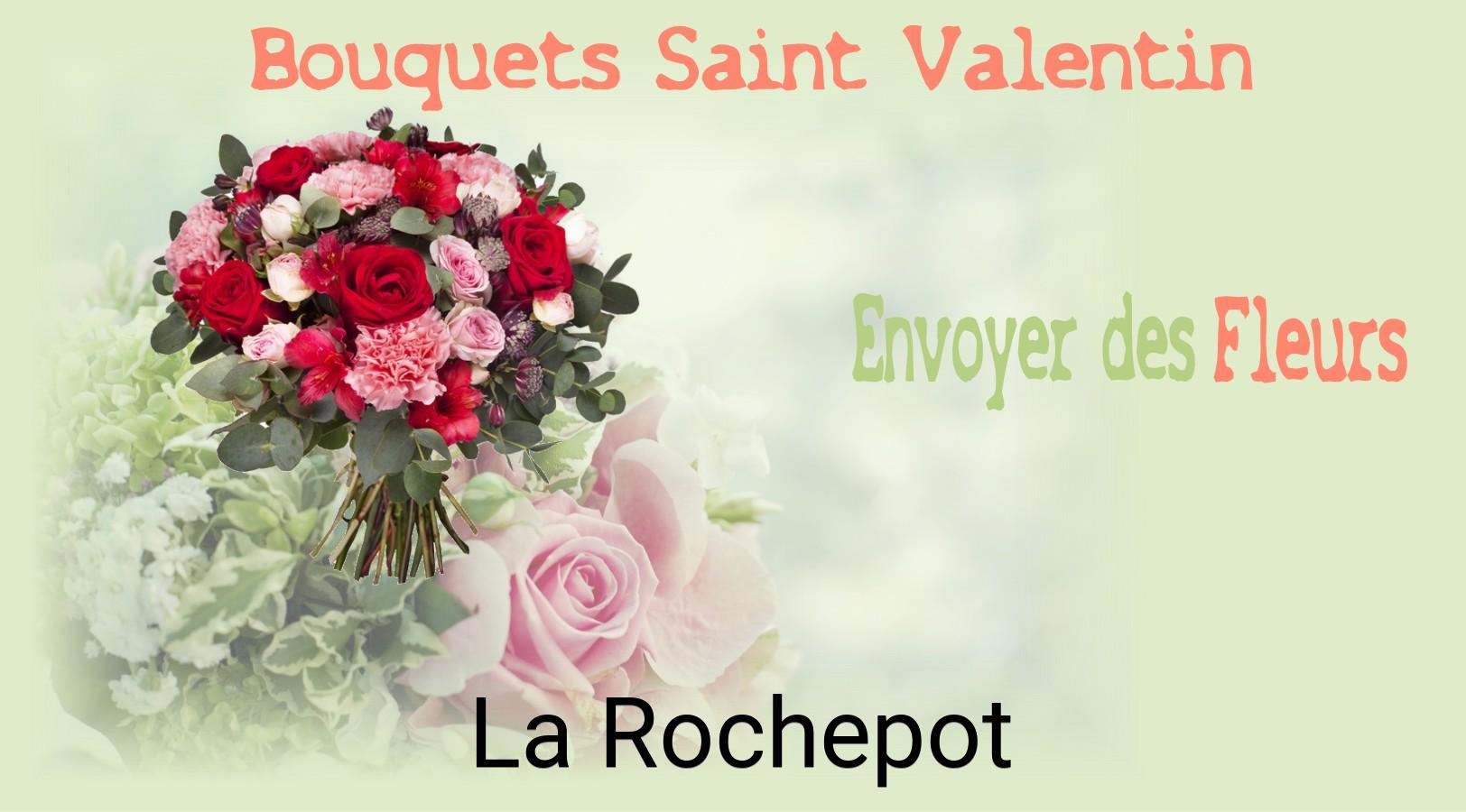 Roses de Saint-Valentin livrées à La Rochepot
